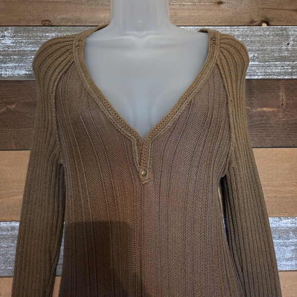 Free People Tunic Sweater Mini Dress - Picture 2 of 8